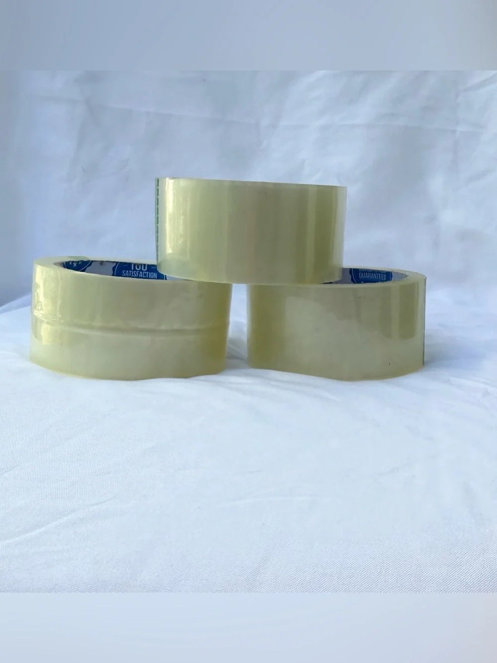 3 Pack Clear Packing Tape 2 Inch x 55 Yards Each Heavy Duty Shipping Box Roll